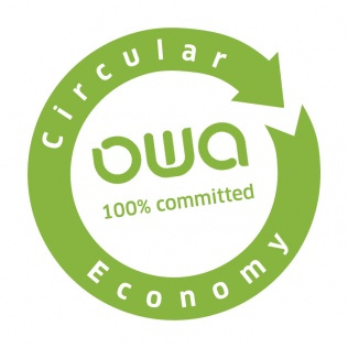 OWA's logo for circular economy